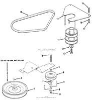 DRIVE BELT AND PULLEYS