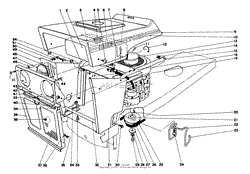 HOOD AND ENGINE ASSEMBLY