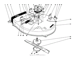 25&quot; MOWER ASSEMBLY