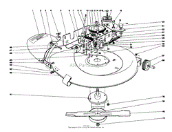 25&quot; MOWER ASSEMBLY