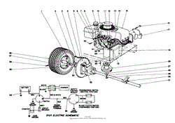 ENGINE AND DIFFERENTIAL ASSEMBLY MODEL NO. 56027