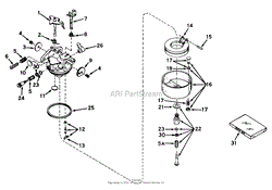 CARBURETOR NO. 631449