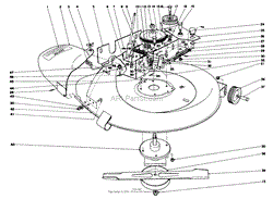 25&quot; MOWER ASSEMBLY