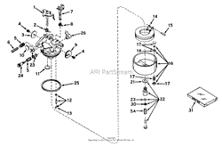 CARBURETOR NO. 631449