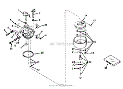 CARBURETOR NO. 631449