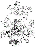 TECUMSEH ENGINE MODEL NO. V70-125183C