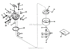 CARBURETOR NO. 631449