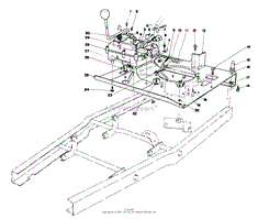 ENGINE PLATE AND SHIFT ASSEMBLY