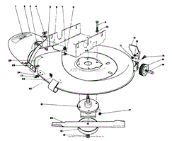 MOWER HOUSING ASSEMBLY