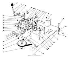 ENGINE PLATE AND SHIFT ASSEMBLY