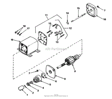 12 VOLT ELECTRIC STARTER NO.33606