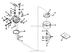 CARBURETOR NO. 631449