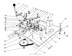 ENGINE PLATE AND SHIFT ASSEMBLY