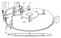 MULCHER KIT MODEL 59155 (OPTIONAL)