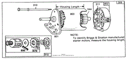 ENGINE BRIGGS &amp; STRATTON MODEL NO. 252707-0621-01(2)