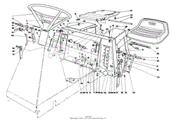 SEAT &amp; STEERING WHEEL ASSEMBLY