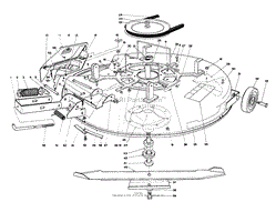 MOWER ASSEMBLY-RECYCLER