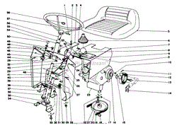 STEERING AND TRANSMISSION ASSEMBLY