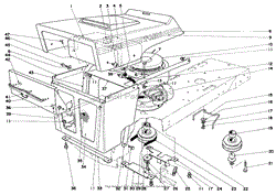 HOOD AND ENGINE ASSEMBLY