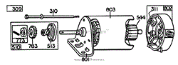 BRIGGS &amp; STRATTON MODEL 191707-5641-01 (MODEL 57300)