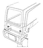 EASY FILL GRASS CATCHER MODEL 59120