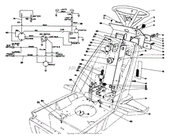 STEERING WHEEL &amp; DASH ASSEMBLY