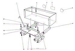 36&quot; SNOWTHROWER WEIGHT BOX ASSEMBLY MODEL 59138