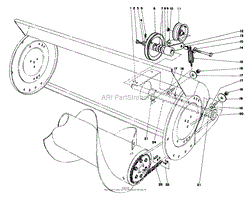 36&quot; SNOWTHROWER ATTACHMENT MODEL 59136 (OPTIONAL)