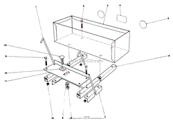 36&quot; SNOWTHROWER WEIGHT BOX ASSEMBLY MODEL 59138 (OPTIONAL)