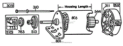 BRIGGS &amp; STRATTON MODEL 252707-0637-01(2)