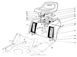 REAR BODY &amp; SEAT ASSEMBLY