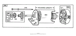 BRIGGS &amp; STRATTON MODEL 253707-0157-01