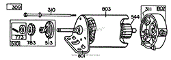 BRIGGS &amp; STRATTON MODEL 252707-0177-01 (MODEL 57385)