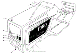 HOOD ASSEMBLY MODEL 57380