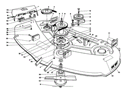 44&quot; CUTTING DECK MODEL NO. 57358(2)