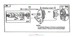 ENGINE BRIGGS &amp; STRATON MODEL 286707-0120-01