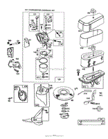 ENGINE BRIGGS &amp; STRATTON MODEL 286707-0120-01(2)