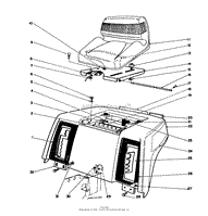 REAR BODY &amp; SEAT ASSEMBLY