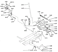 BRAKE, CLUTCH, SPEED CONTROL LINKAGE