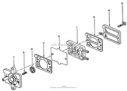 ONAN 16 HP ENGINE (MODEL #BF-MS/2929 E)(FUEL PUMP PARTS GROUP)