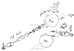 CLUTCH HOUSING AND DRIVE SHAFT