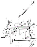 FRONT AXLE, SPINDLES AND TIE RODS