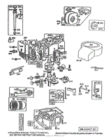 BRIGGS &amp; STRATTON MODEL NO. 195707-0121-01