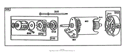 STARTER-BRIGGS &amp; STRATTON NO. 195707-0121-01