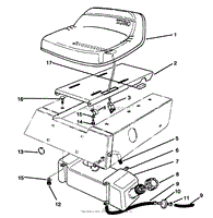 SEAT &amp; GAS TANK ASSEMBLY