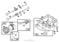 ENGINE BRIGGS &amp; STRATTON MODEL 28M707-0127-01(3)