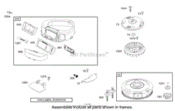 BLOWER HOUSING ASSEMBLY BRIGGS AND STRATTON 31G777-0121-E1