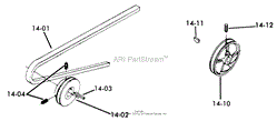 14.000 DRIVE BELTS AND PULLEYS