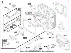 ENGINE BRIGGS &amp; STRATTON MODEL 28Q777-0668-E1(3)