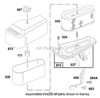 ENGINE BRIGGS &amp; STRATTON MODEL 28Q777-0668-E1(5)